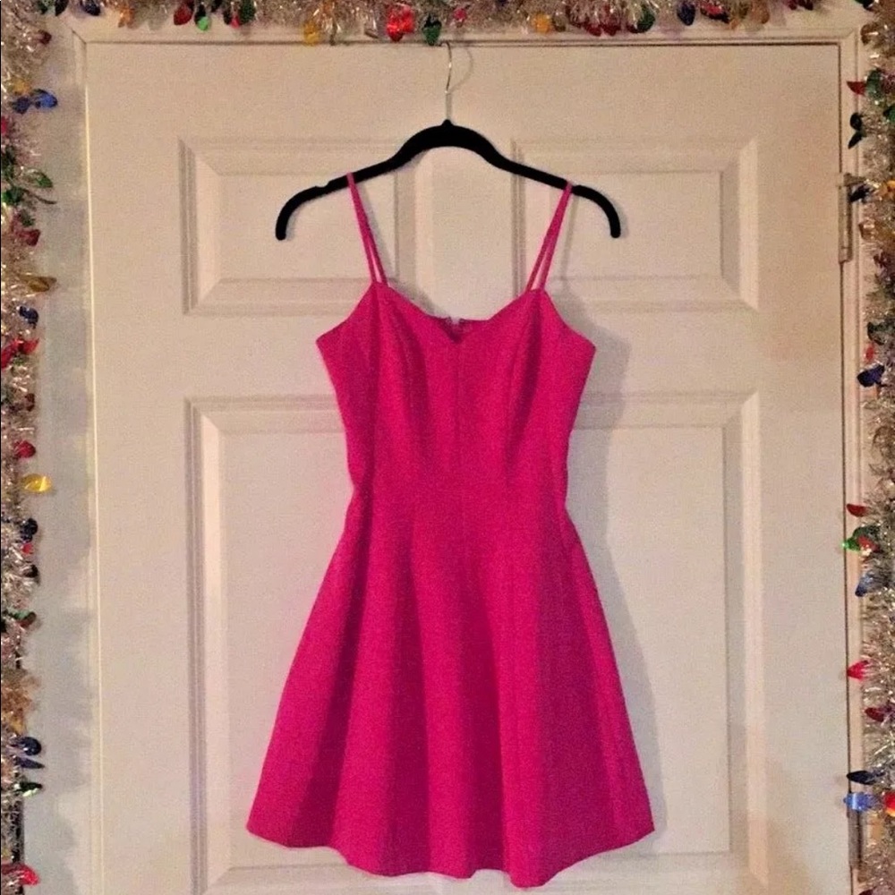 Pink Fuchsia bebe Dress